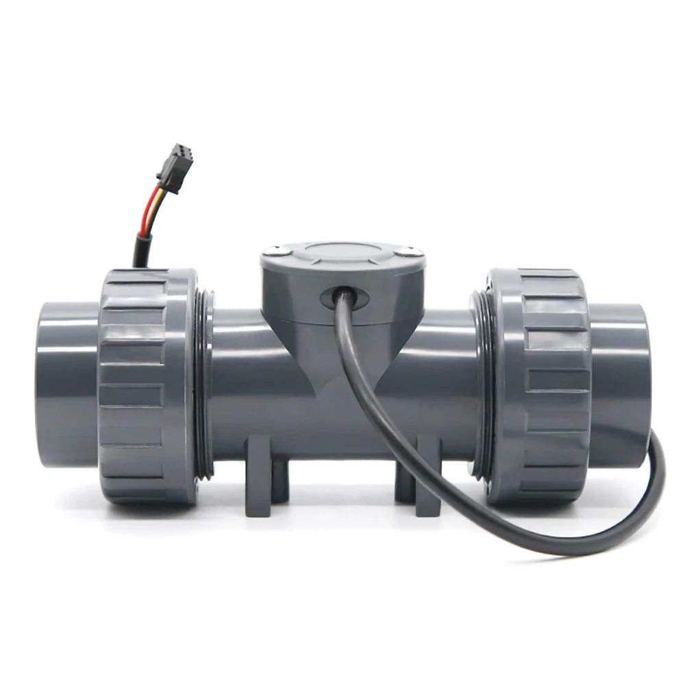 PVC Water Flow Sensor High Precision Pipeline Type Flow Meter Liquid Flow Rate I