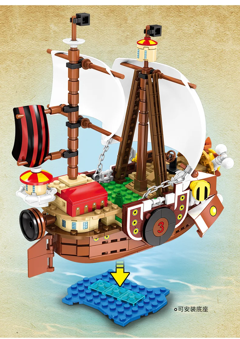 Bateau Technic One Piece Bateau de Pirate