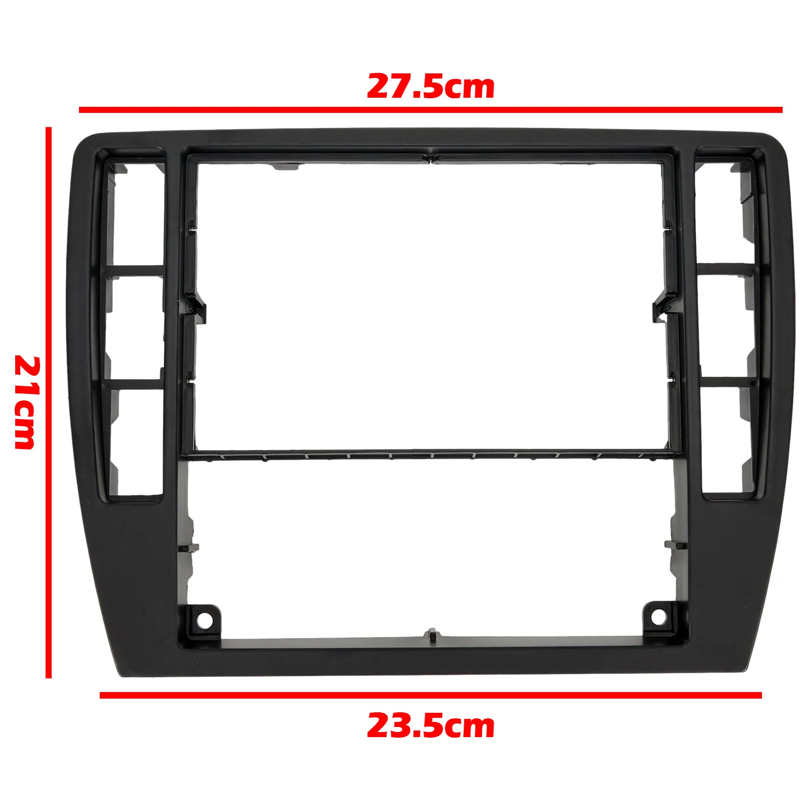 Car interior trim car radio housing Car center console frames Radio dash console trim bezel panel For Passat B5 B5.5 Decorative dashboard frame 3B0858069 Parts