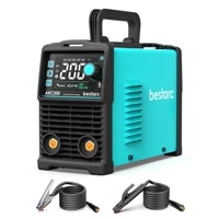 bestarc 200A Stick Welder ARC TIG 220V Digital Display Synergic Control Portable MMA Welder with Hot Start, Arc Force and VRD 1