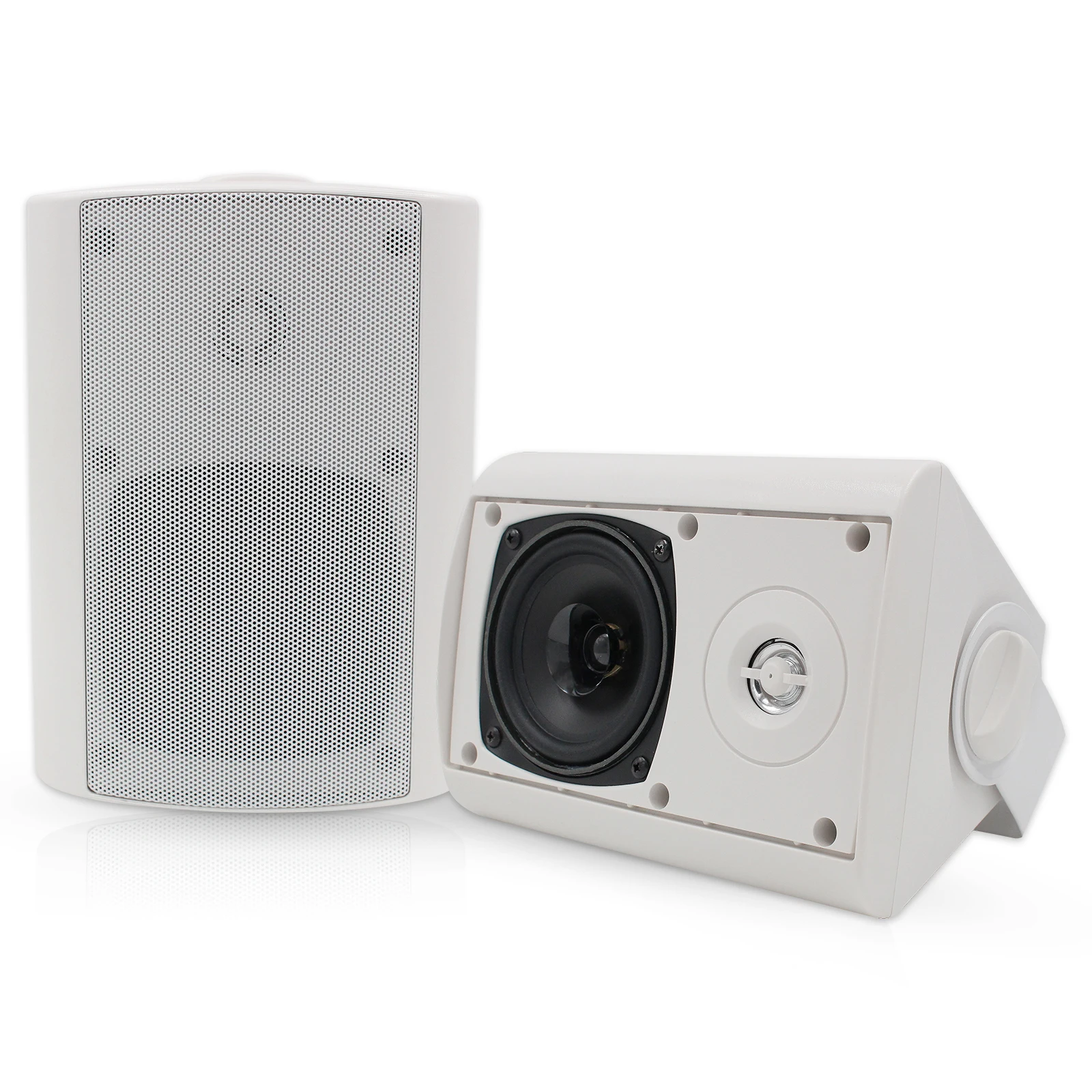 Outdoor Speakers 4&lsquo;&rsquo; 200W Passive Wall Mount For Garden Patio Home Swimming pool wall ceiling speaker