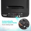 Fully Automatic Portable Washing Machine 1.8 cu. ft. 16lb Capacity 10 Smart Cleaning Programs Water Inlet and Drain Pump 3