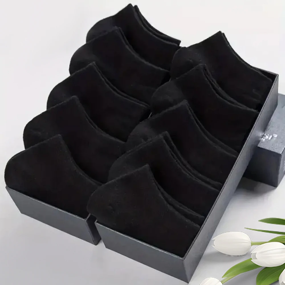 10–50 Pairs Men’s Low-Cut Ankle Socks 5