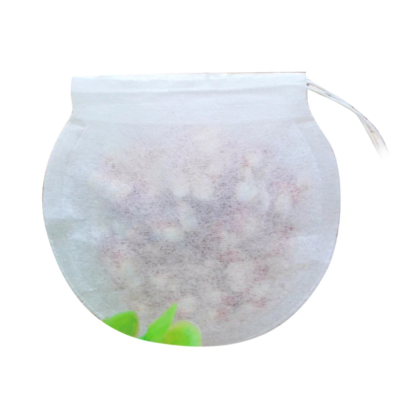 Round Creative Shape Tea Bags 60MM Disposable Food Grade Paper Coffee Filters Medicine Powder Packing Pouches