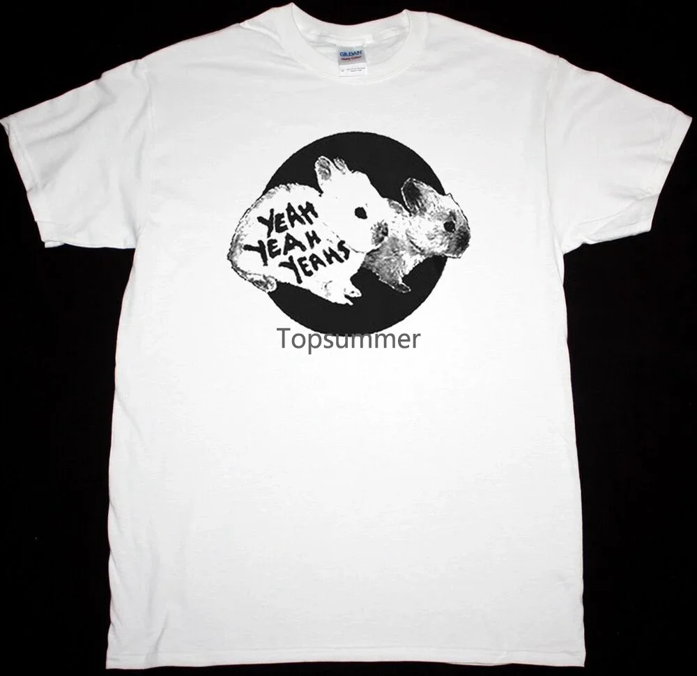 

Yeah Yeah Yeahs Bunny New White T-Shirt Te5135