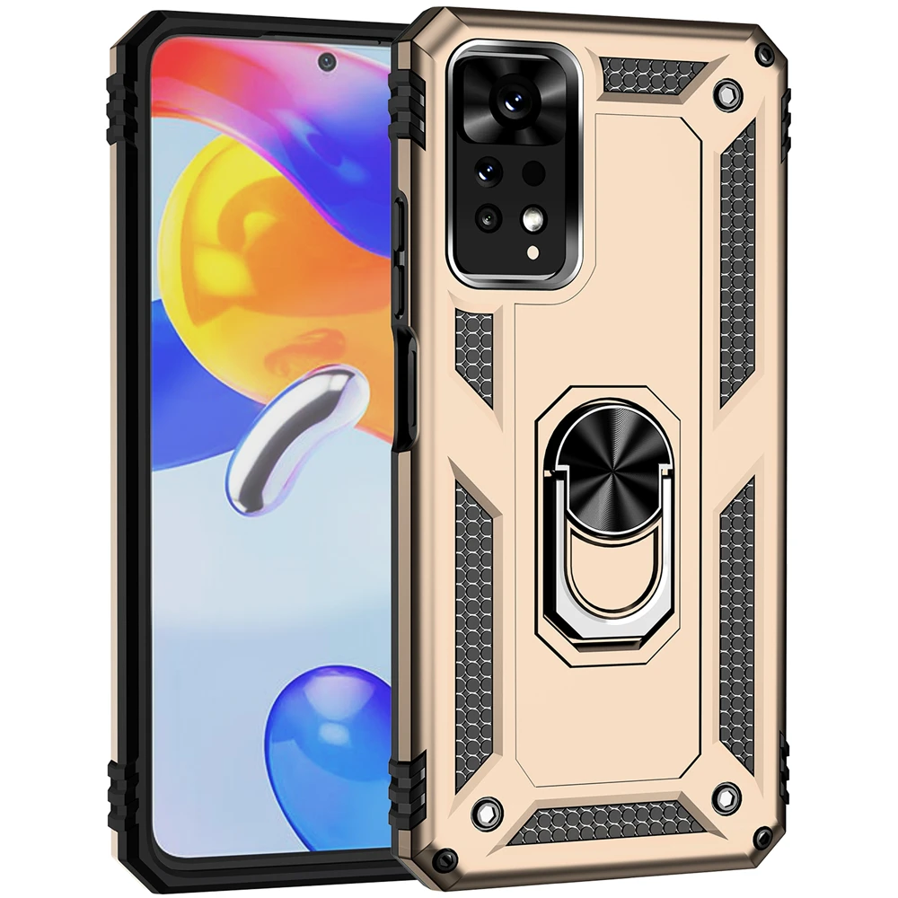 ShockProof Armor Case Coque For Xiaomi Redmi Note 11 10 9 8 Pro 10C 7 10S 11S 9C 9A NFC 10A Anti Shock Magnet Shell Case_voghion.com