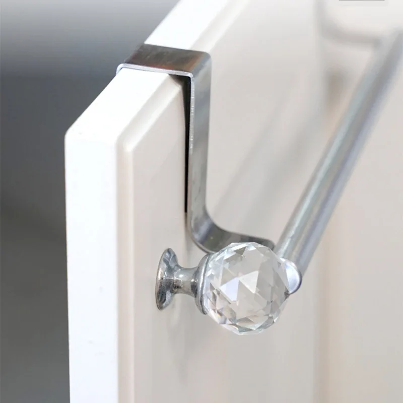Towel Rack Storage Rack Towel Holder Bathroom Hardware Set Towel Rack Rag Rack Shelf Hanger Kitchen Cabinet Door Hanging Organizer Towel Stand Stainless Steel Bathroom Holder