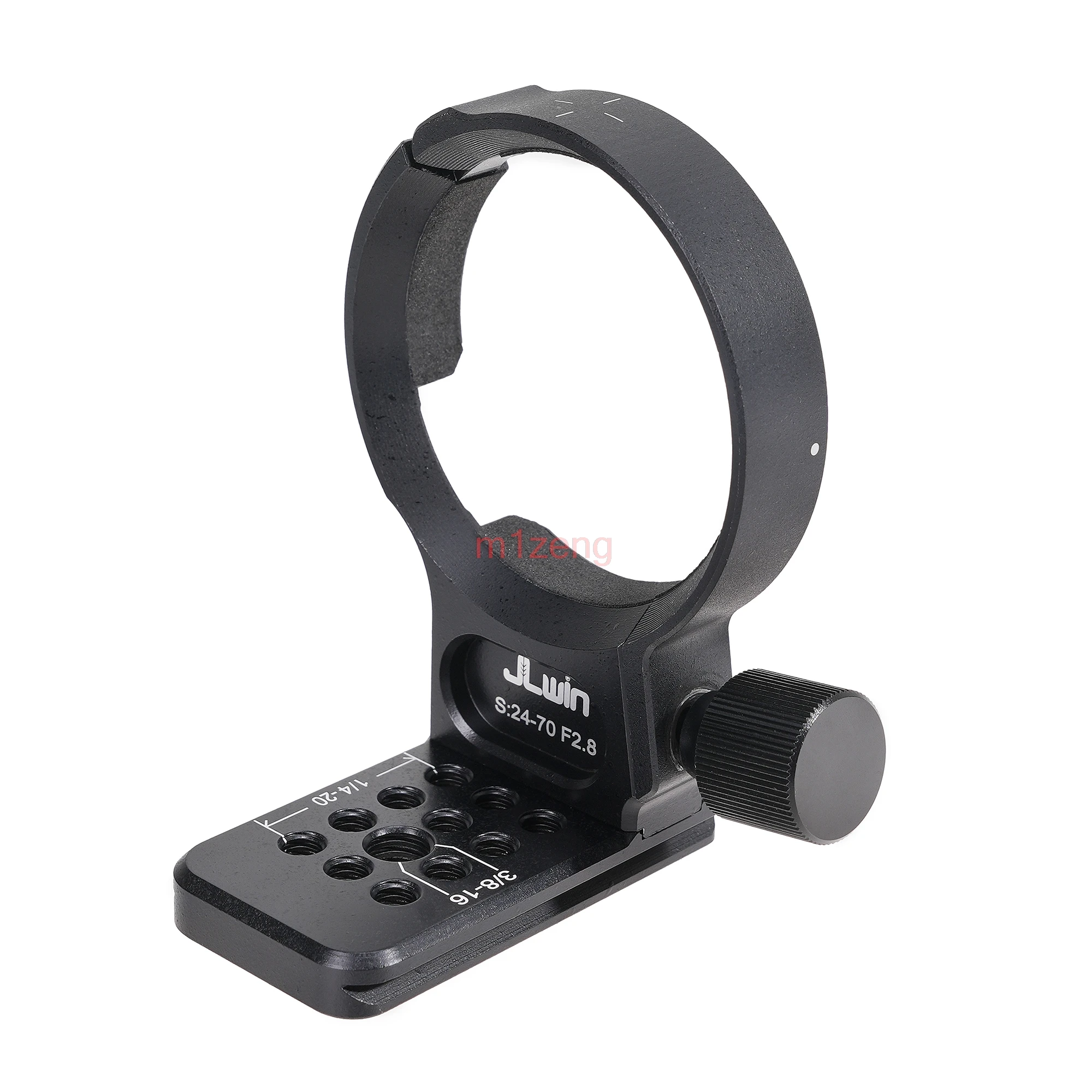 1/4" quick release plate Camera Tripod Collar Mount adapter ring lens support For sigma 24-70mm F2.8 DG ND I/II ART Arca-Swiss
