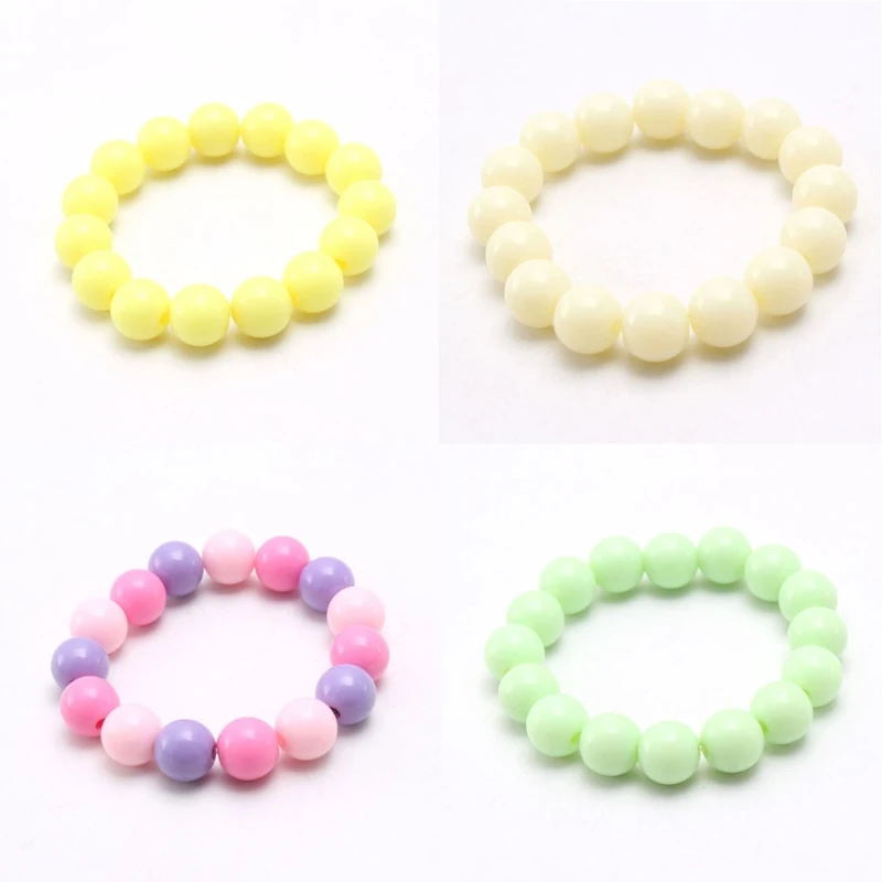 Princess Bracelets 10Pcs for Kids Girls Pearl Bead Bracelets Teen Jewelry  Set Party Favor Costume Princess Pretend Play - AliExpress