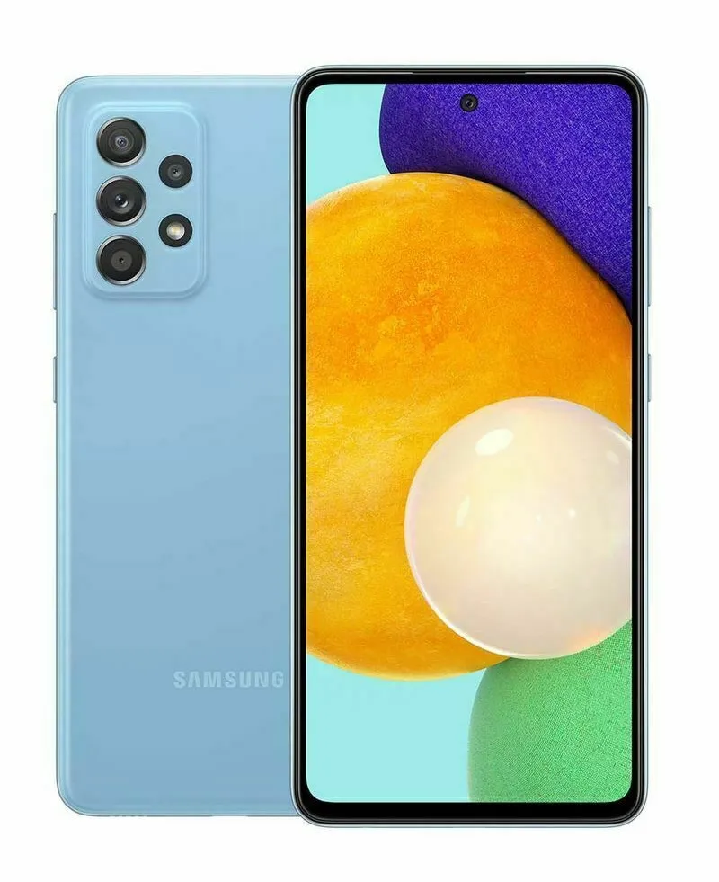 Samsung Galaxy A72 A725FD Dual Sim 6.7" 6GB RAM 128GB ROM Snapdragon 720G Octa Core 4 Camera NFC 4G LTE