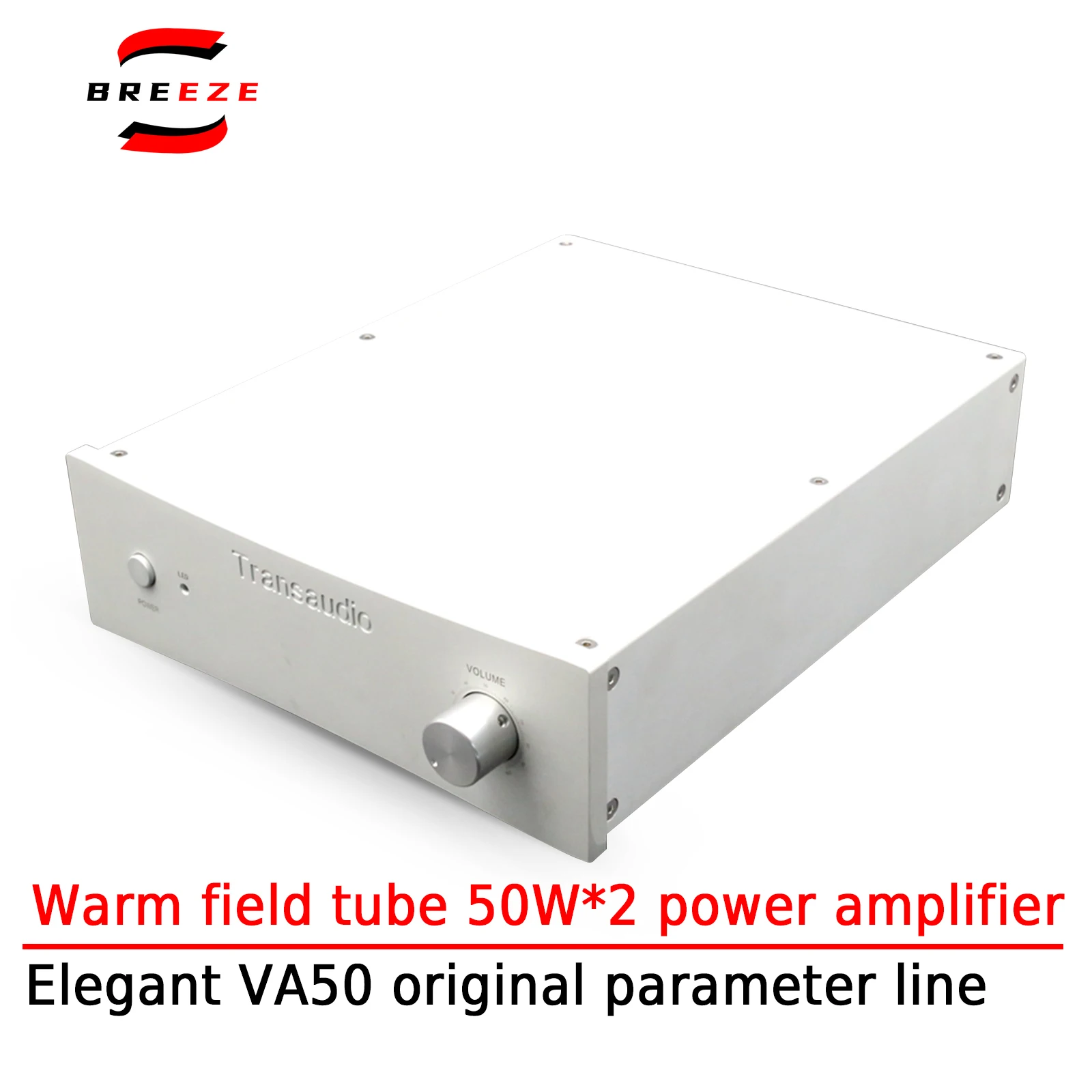 

Электрический усилитель мощности BREEZE Warm Field Tube 50 Вт * 2, элегантный домашний кинотеатр AURA VA50 Line 4 * K1058J162