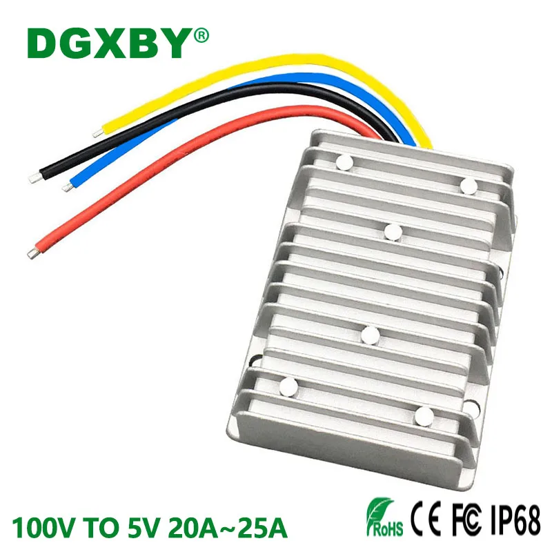 

DGXBY Isolated Power Supply 80V100V120V TO 5V 10A 15A 18A 20A 25A Vehicle Module 75V~150V to 5V Converter CE RoHS Certification