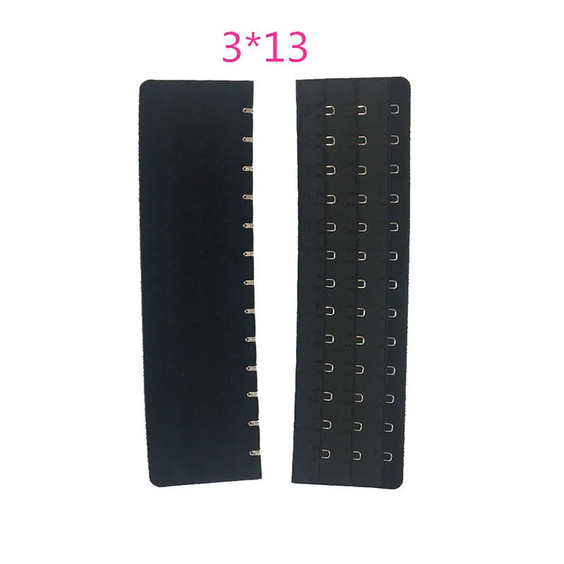 Description Picture 6 of itemSlimming Belt Extenders for Waist Cincher Accessories Black Nude, 3*13 Row Hook, 25cm