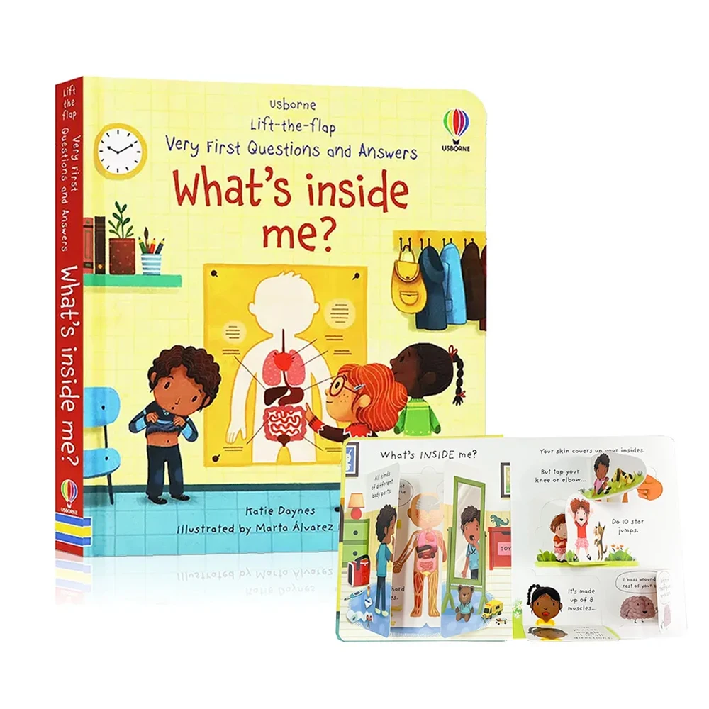 Kids Scientific Knowledge Learning Picture Books Usborne English Daily Knowledge Reading Book Early Educational Montessori 6