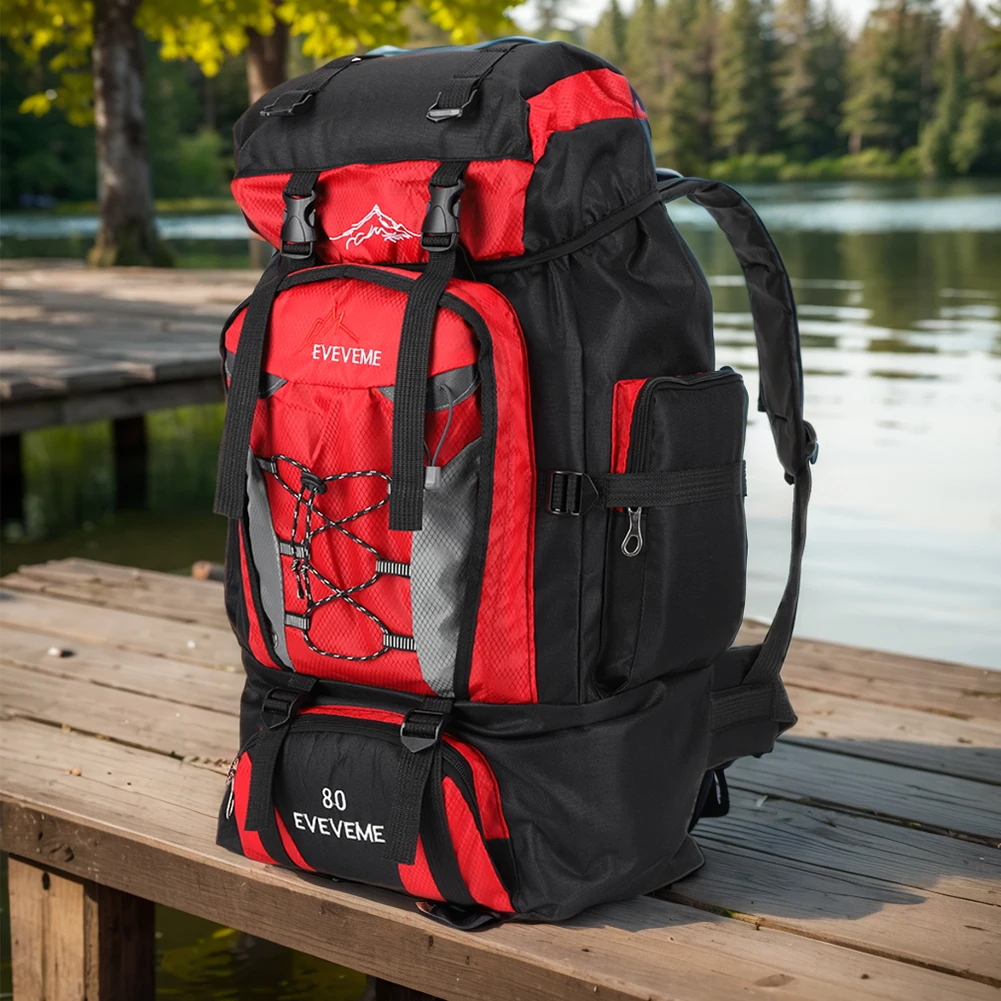 80L Outdoor Mountaineering Backpack 3
