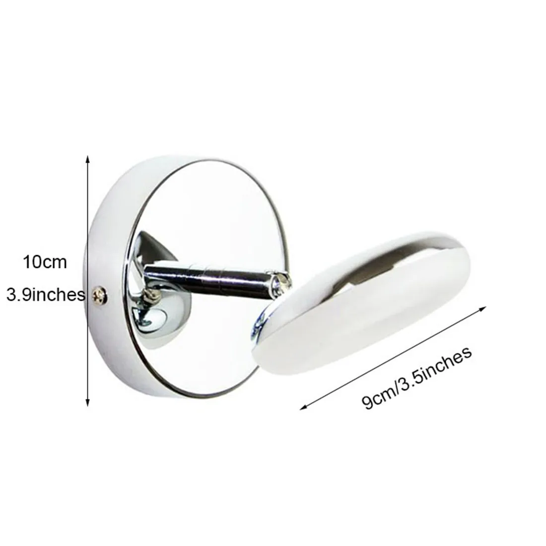 New 5W LED Vanity Lights High Quality Stainless Steel Adjustable LED Bathroom Mirror Front Lamp Vanity Toilet Wall Light