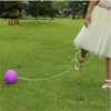 Children Outdoor Fun Toy Jump Ball Rotation Jump Ring Single Foot Jump Rope Ball Exercise Coordination Balance Elastic Response 3