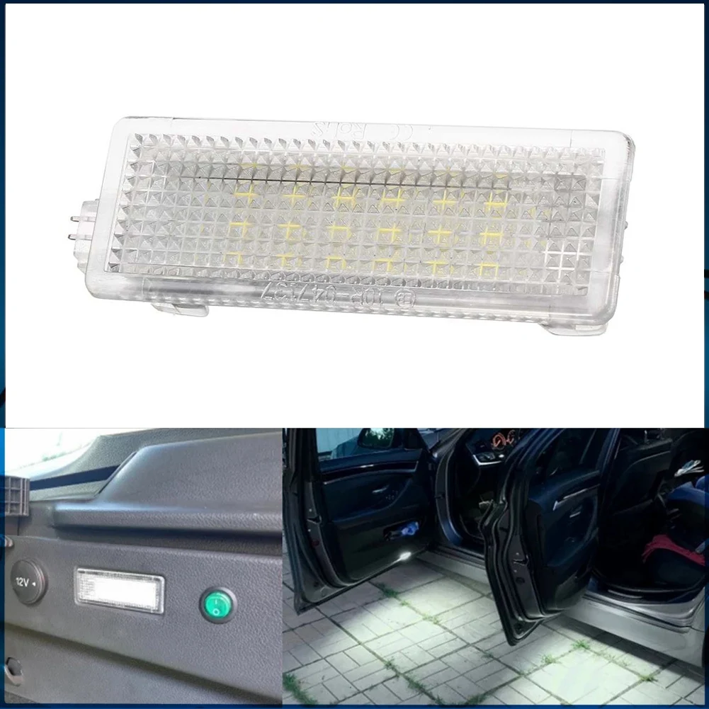 BMW E82 E90 E60 E63 E65 E70 용 LED 발판, 문짝 라이트 아래 63316972605, 2 개