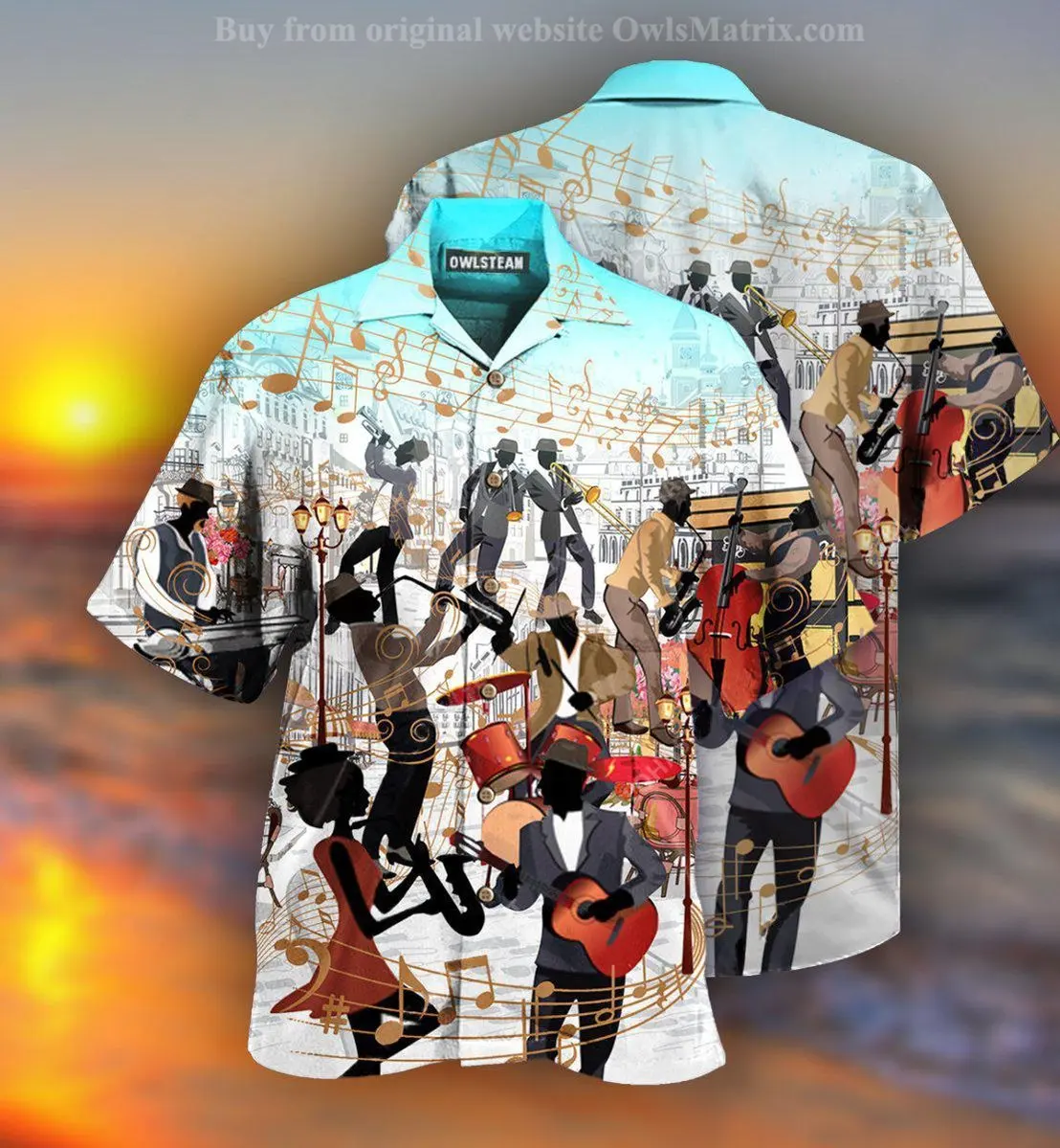 Гавайская рубашка для мужчин