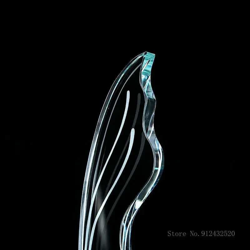 Customized Crystal Trophy, annual Meeting as a Prize, Creative Sports Movie Award, Commemorative Souvenir, Home Decorations, 1Pc