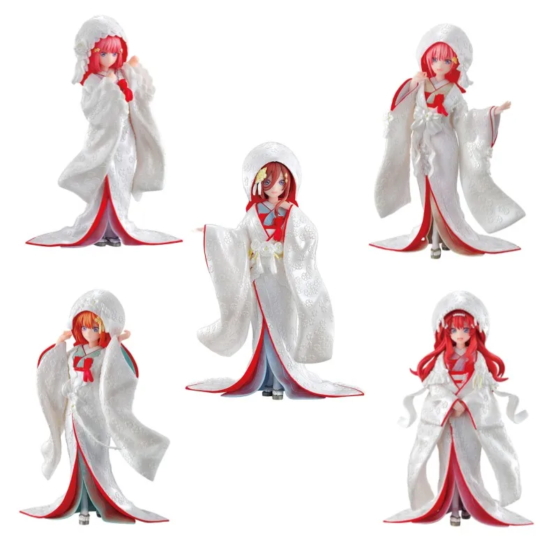 

Bandai The Quintessential Quintuplets Nakano Ichika Nino Miku Yotsuba Itsuki Collection Model Anime Figure Toys Gift In Stock
