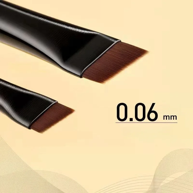 Makeup Brush 2 Pieces Eyebrow Contour Eyeliner Brush Makeup Accessories