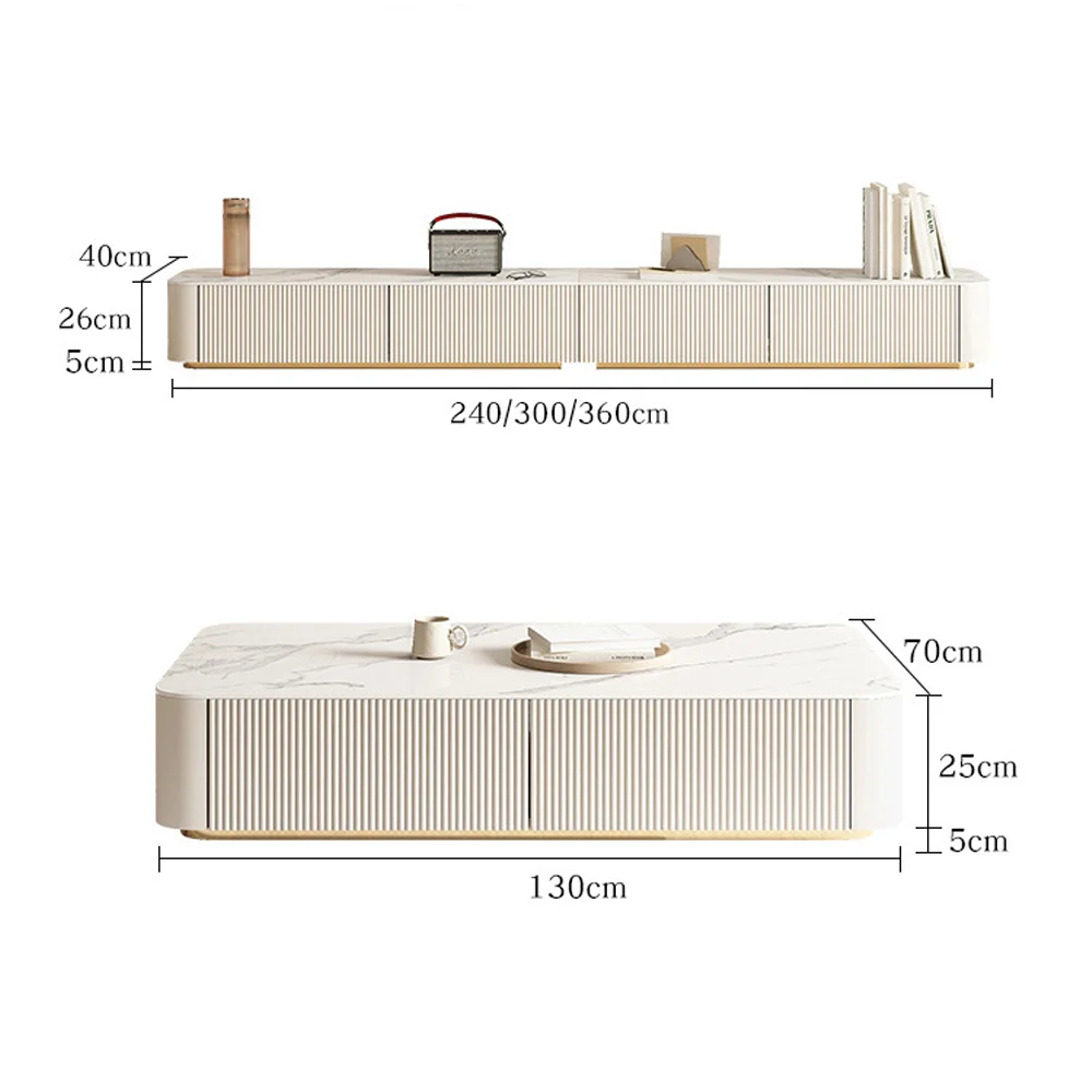 Luxury Design Unit Tv Cabinet Coffee Table For Living Room Furniture Tv Stand And Coffee Table Set