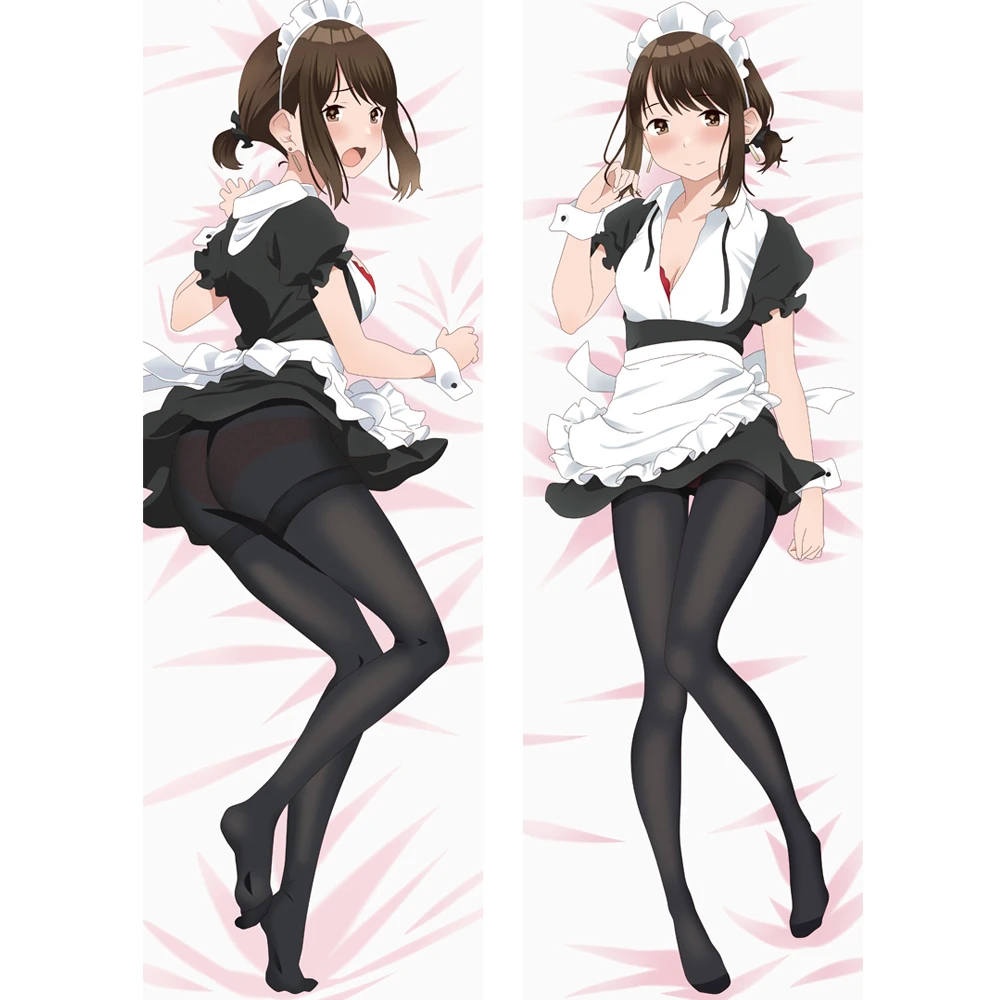 

Anime Decorating Pillow Case Ganbare Doukichan Dakimakura 2-Side Print Pillowcase Hugging Body Cushion Cover Otaku Waifu