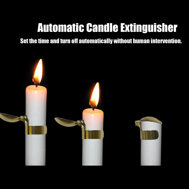 Automatic Candle Snuffer Fire Extinguisher Putting Out Candle Flame