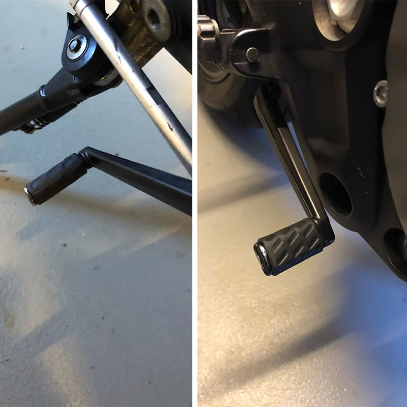 Moto Leva Del Cambio Toe Peg Rilievo Del Piede Misura Per DUCATI Hyperstrada 820/939 Multistrada1100/S Multistrada 950 Multistrada 1200/S - immagine 2