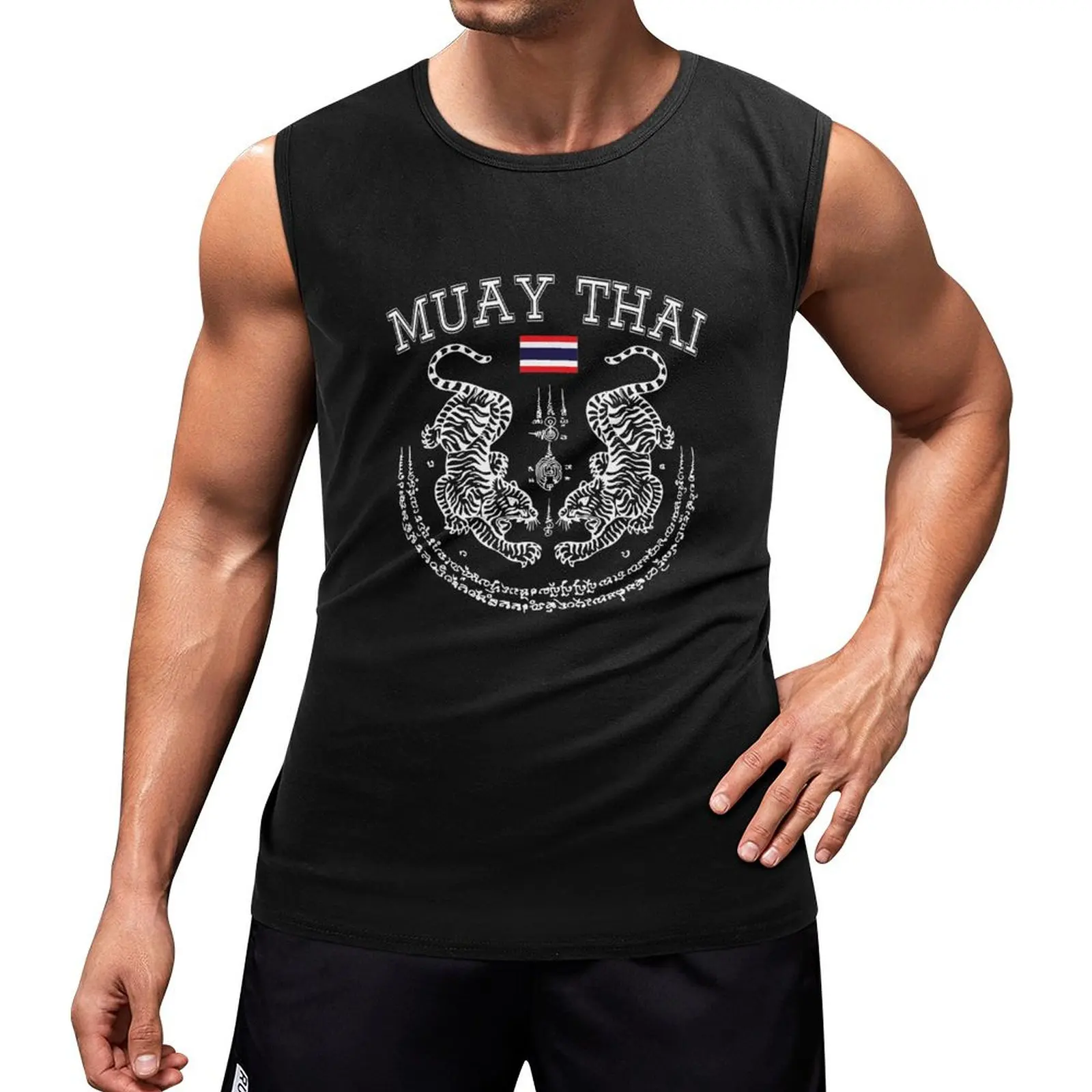 

Muay Thai Men Kickboxing Men Women Kid - Toi Muay Thailand Tank Top t-shirt for man summer 2024 sleeveless gym shirts male
