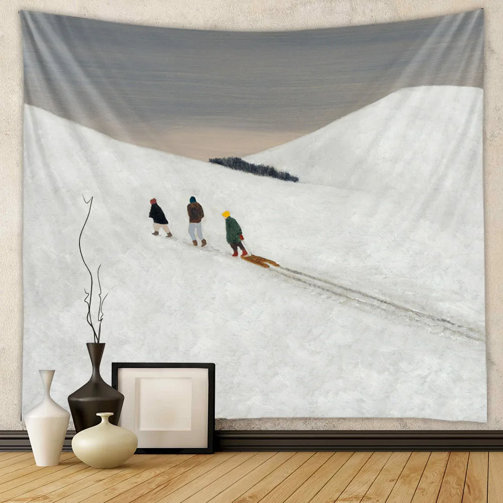 

Tapestry Home Bohemian Style Background Cloth Ins Solid Color Simple Modern Art Room Decoration Bedroom Bedside Wall Tapestries
