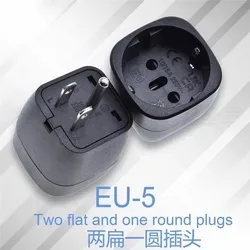 Universal EU to AU Plug Adapter (EU - 5 black)