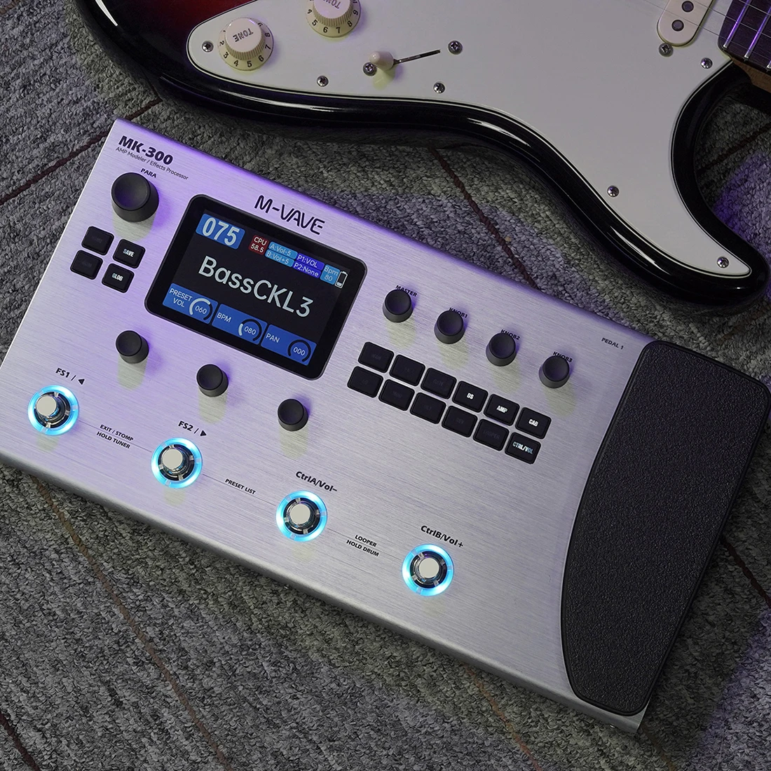 M-VAVE MK300 Guitar Multi-Effect Processor | ANN Neural