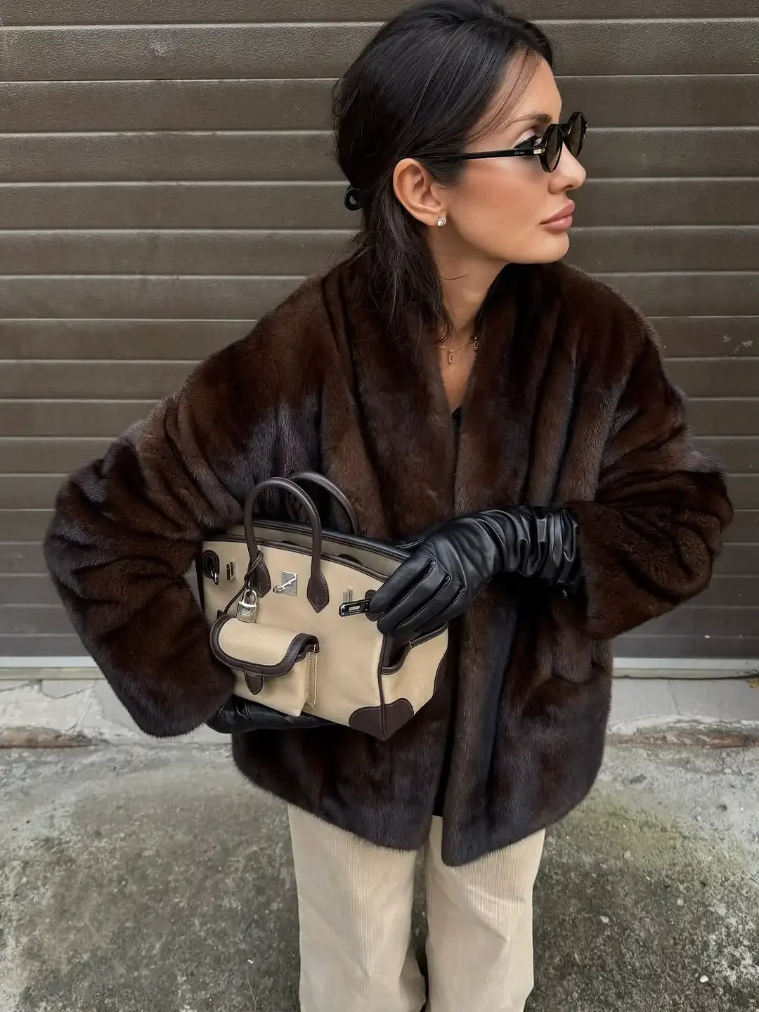 Women Solid Oversized Faux Fur Coat Shawl Collar Open Front Fluffy Thick Furry Jacket 2026 Loose Warm Winter Chic Streetwear New