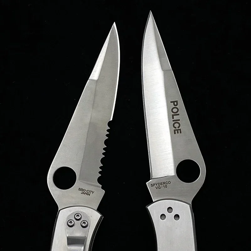 C07 GP Steel Handle High Hardness a Folding Knife Outdoor Camping Hunting Pocket Camping EDC Utility Knife survival tool 4