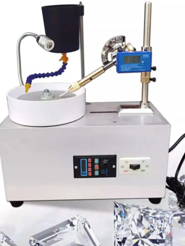 Digital Display Gem Grinding Machine Jewelry Jade Face Ring Grinding Machine Speed and Polishing