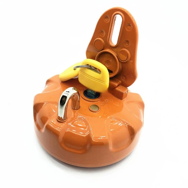 

For Hitachi Zx Zax60/70/120/240/330-3/200-5 Fuel Tank Cap Anti-Theft Diesel Tank Cap Excavator Accessories