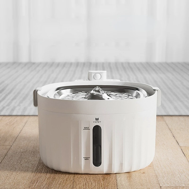 

2L Wireless Cat Water Fountain Battery Operated Motion Sensor Automatic Drinker Feeder Dispenser Filter Cat Accessories