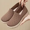 Women's Spring New Shoes One Step Stepping Cloth Shoe Shallow Mouth Flat Shoe Soft soled Comfortable and Versatile Women's Shoes 2