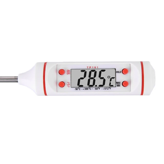Elektronikus Hőmérő Celsius Fahrenheit Bbq Hús Szonda Hőmérséklet Lcd Kijelző Multi-Funkció Hordozható Tartós Sütőeszközök - Image 6