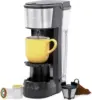Single Serve Coffee Maker, K Cup Coffee Machine: Compatible with K-Cup Pods and Ground Coffee, Brew 6 to 12oz Cup Drip Coffee 1