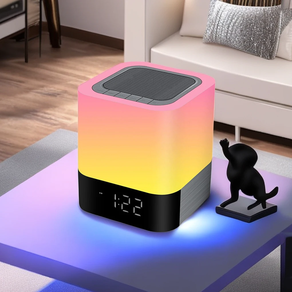 

Модная Беспроводная Bluetooth-колонка, супермощная Bluetooth-совместимость, стерео с красочным белым цветом