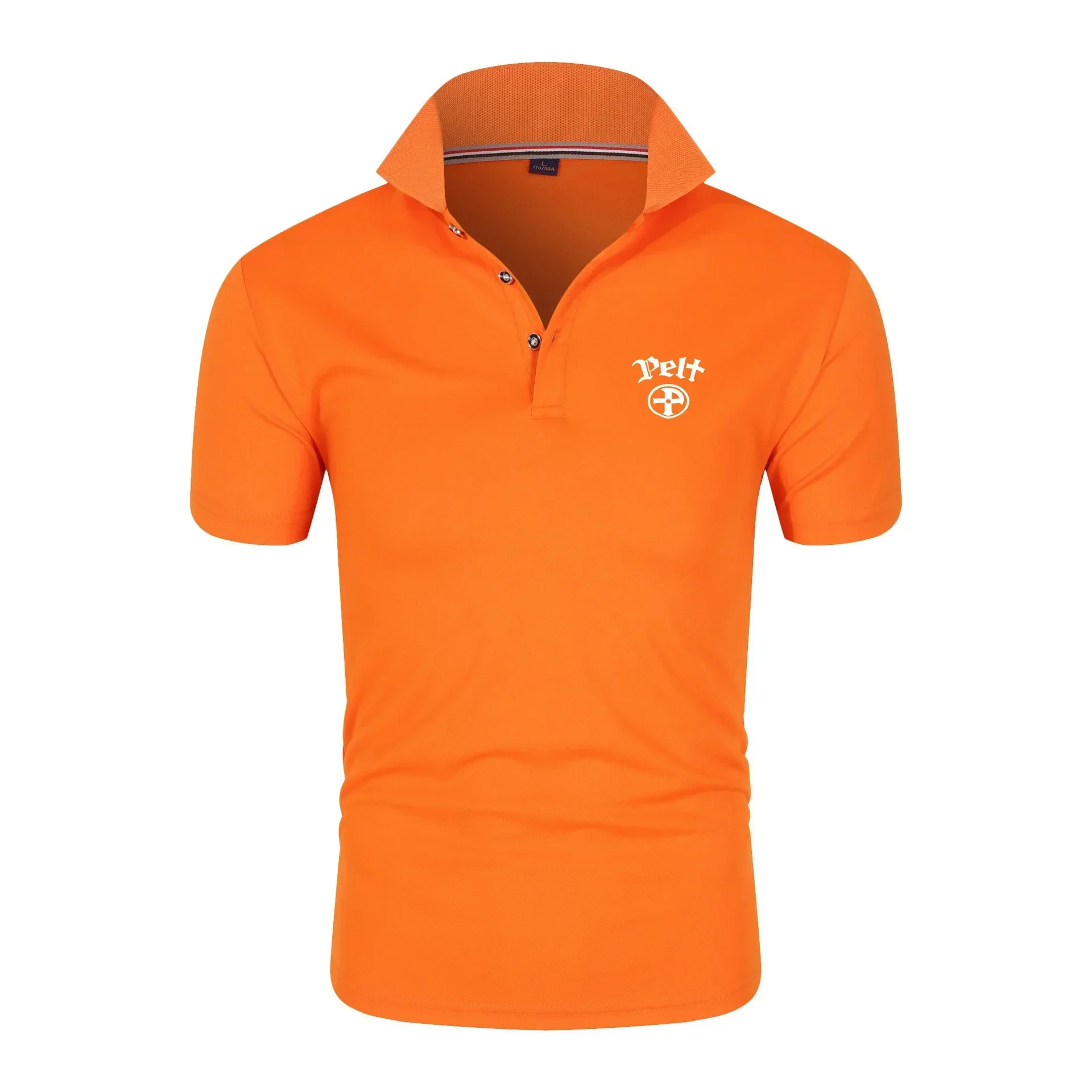 Polo Shirt Men's Golf Polo Short sleeved T-shirt Casual Business Summer