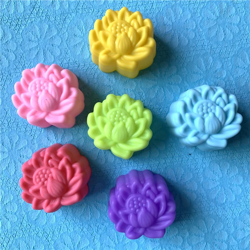 Molde Silicona 6 Jabón Flores Pastelería Galletas Cupcakes | Cuotas Sin