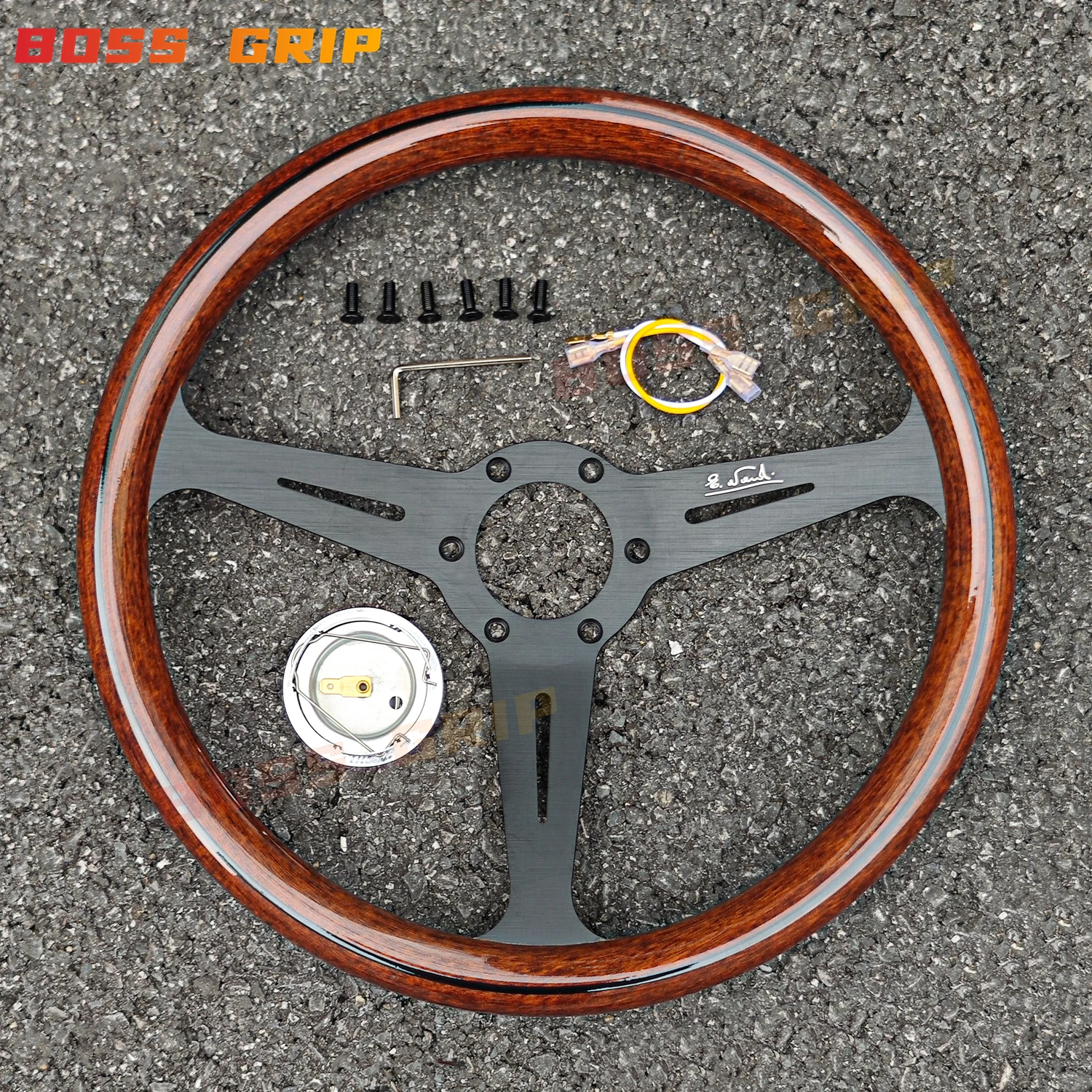 【早い者勝ち】ウッドステアリングホイール 14インチ USDM JDM ビレット 早い者勝ち】ウッドステアリングホイール 14インチ USDM JDM ビレット