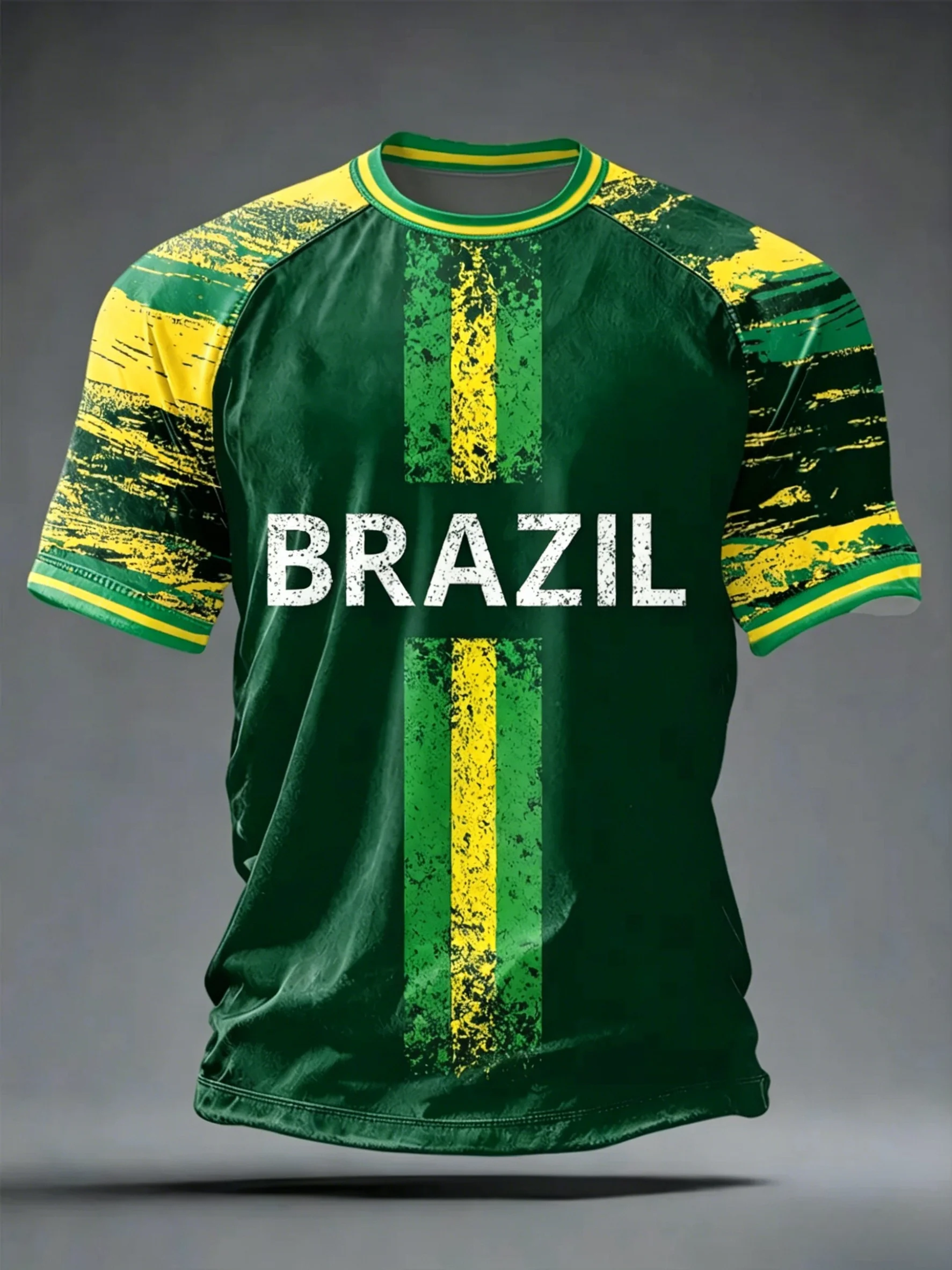 2026 Summer New Brazil Football Jerseys For Men Classic God Brazil Short Sleeve… - Image 5