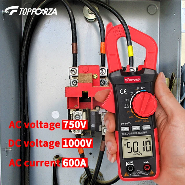 ANENG ST201 Professional Digital Multimeter 1999 Count Clamp Multimeter  Ammeter Capacitor Auto Voltage Tester Electric - AliExpress