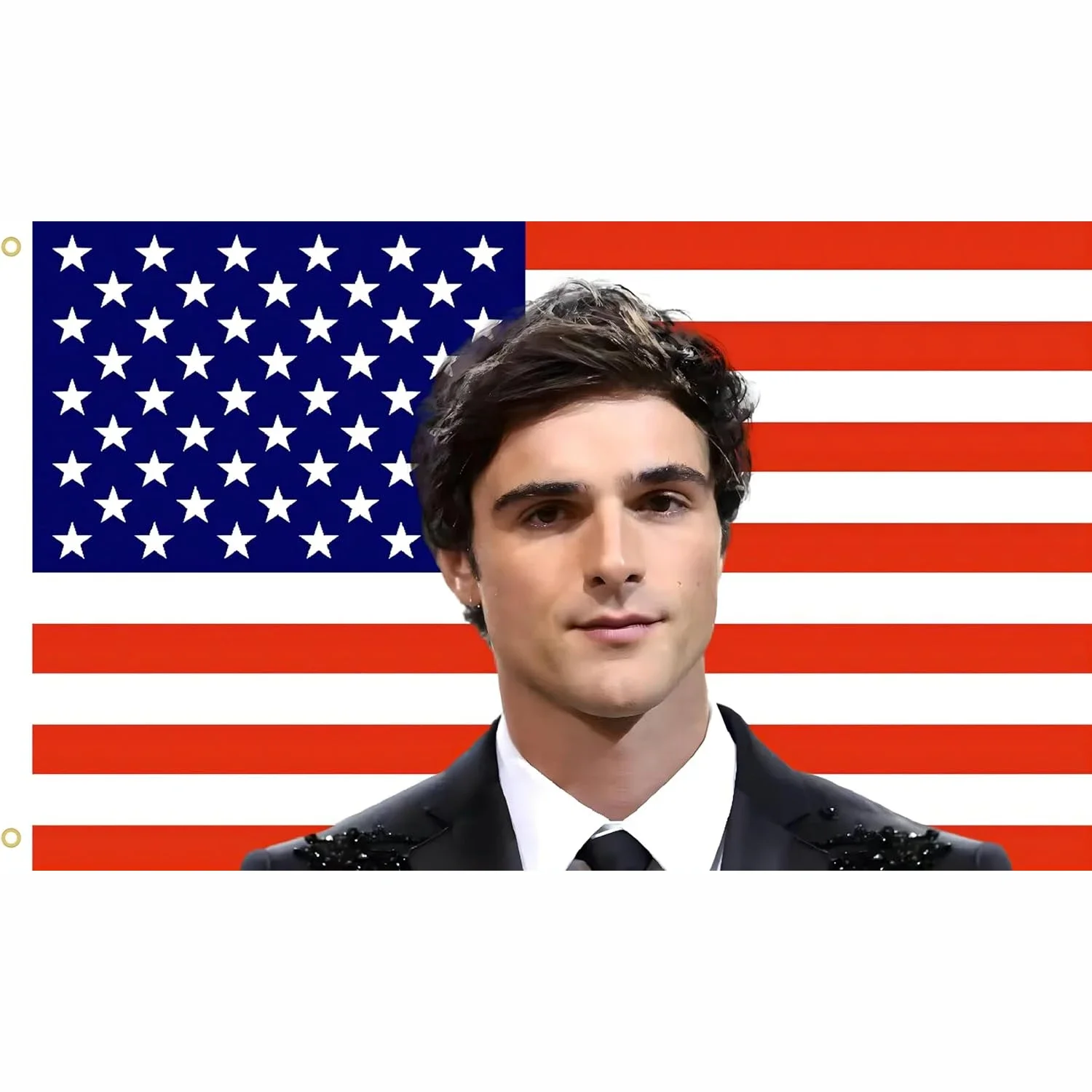 Jacob American Flag 3X5 Ft Outdoor Indoor,Elordy Usa Flag Arazzo Per Camera Da Letto Soggiorno Dormitorio Parete Con Occhielli In Ottone