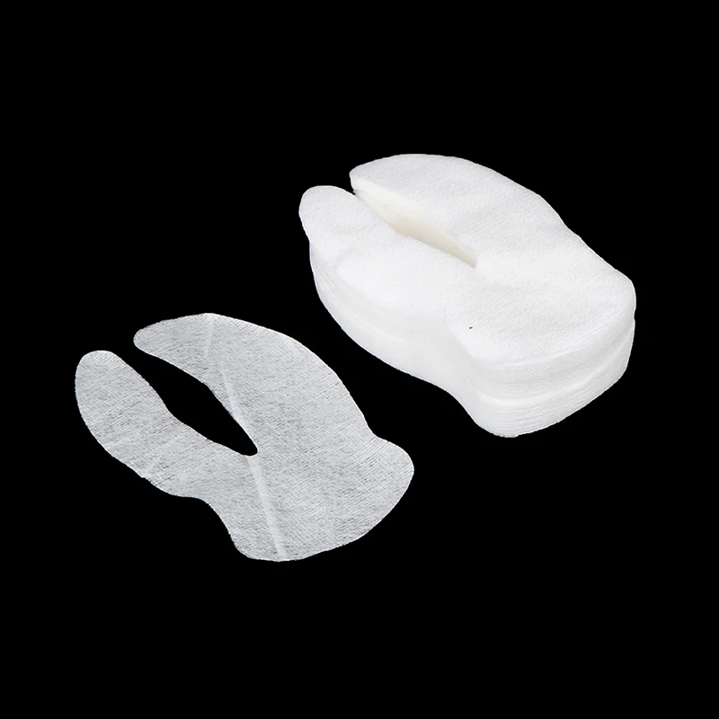 80 Pcs Disposable Eye Mask Paper Sheet Ultrathin Silk DIY Eye Paper Patch